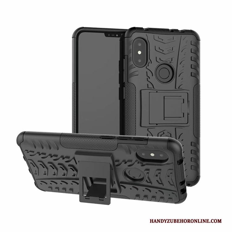 Redmi Note 6 Pro Hoes Persoonlijk Bescherming Hoesje Telefoon Mini Rood Anti-fall
