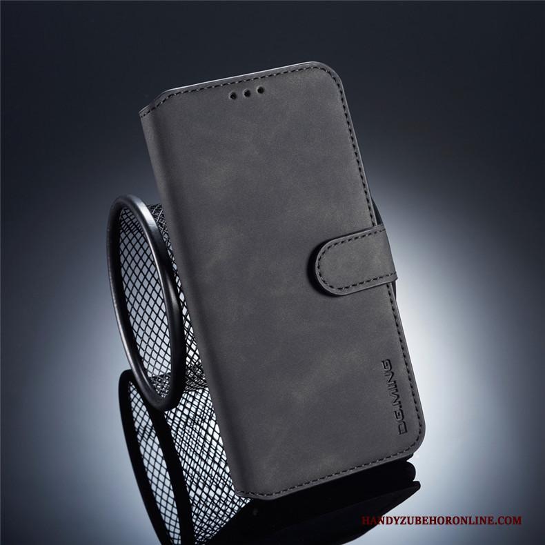Redmi Note 6 Pro Hoesje Telefoon All Inclusive Rood Anti-fall Clamshell Leren Etui Nieuw