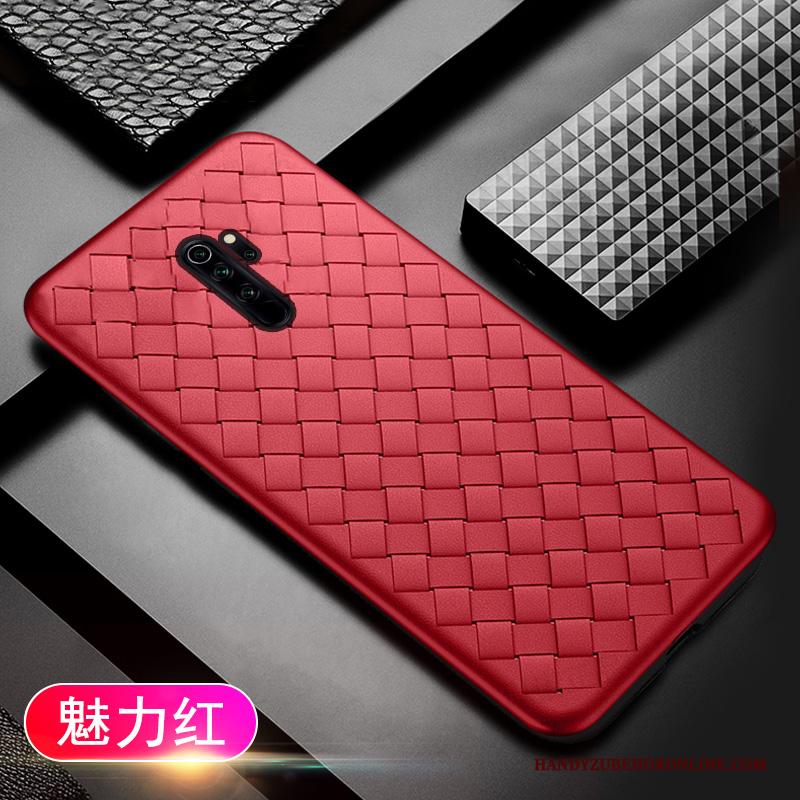 Redmi Note 8 Pro Hoesje Anti-fall Zacht Bescherming Hoes Blauw Mini Zwart