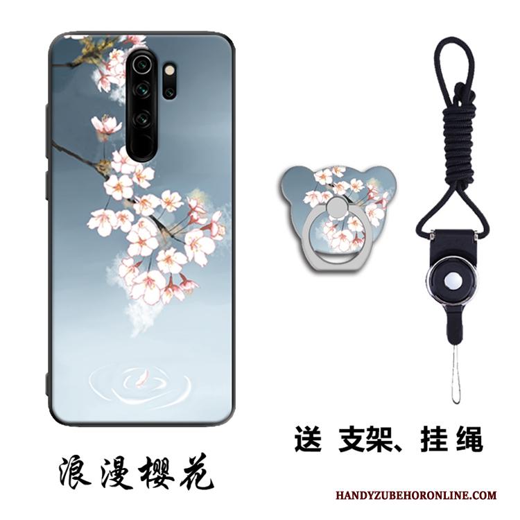 Redmi Note 8 Pro Hoesje Persoonlijk Hanger Spotprent Zacht Ondersteuning Mini Hoes