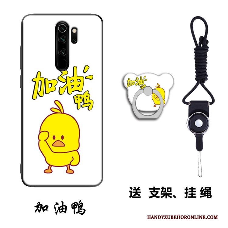 Redmi Note 8 Pro Hoesje Persoonlijk Hanger Spotprent Zacht Ondersteuning Mini Hoes