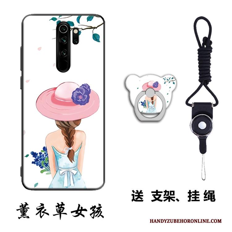 Redmi Note 8 Pro Hoesje Persoonlijk Hanger Spotprent Zacht Ondersteuning Mini Hoes