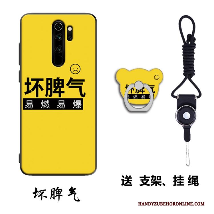 Redmi Note 8 Pro Hoesje Persoonlijk Hanger Spotprent Zacht Ondersteuning Mini Hoes