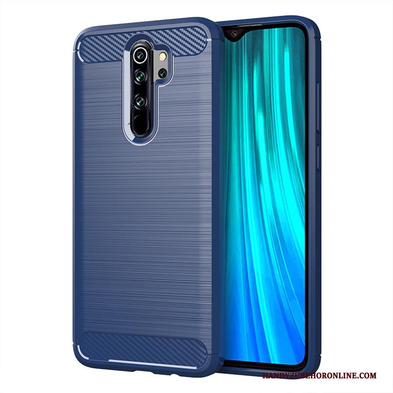 Redmi Note 8 Pro Zacht Rood Zwart Bescherming Gasbag All Inclusive Hoesje Telefoon