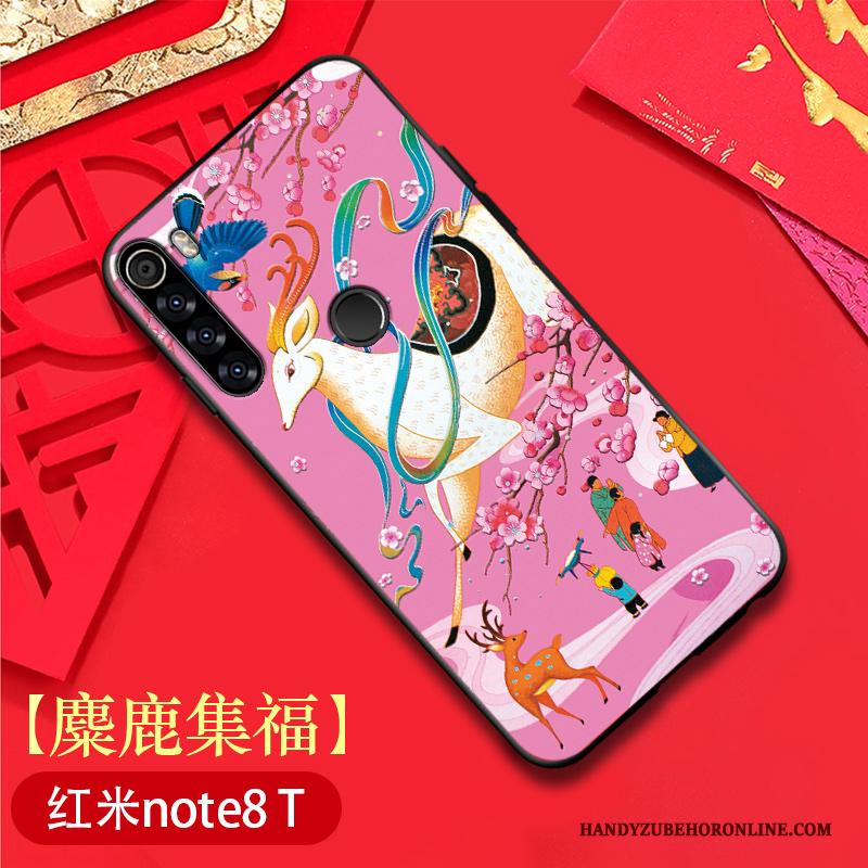 Redmi Note 8t All Inclusive Hoesje Anti-fall Zacht Chinese Stijl Bescherming Original