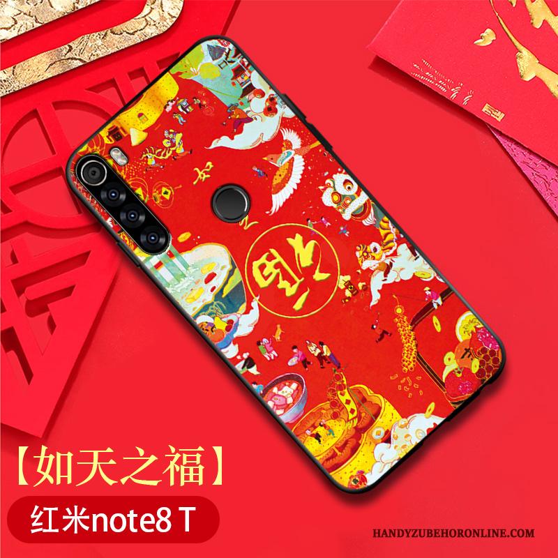 Redmi Note 8t All Inclusive Hoesje Anti-fall Zacht Chinese Stijl Bescherming Original