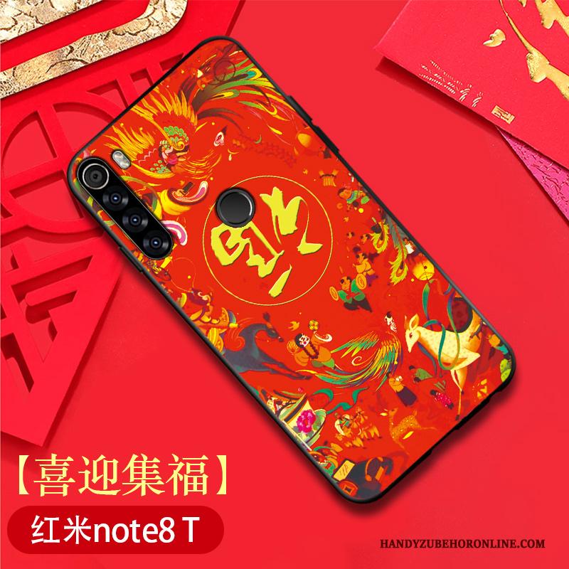 Redmi Note 8t All Inclusive Hoesje Anti-fall Zacht Chinese Stijl Bescherming Original