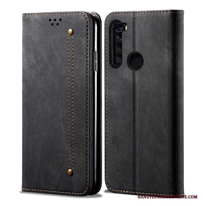 Redmi Note 8t Folio Hoes Bescherming Mode Anti-fall Hoesje Telefoon Bedrijf