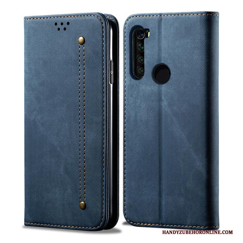 Redmi Note 8t Folio Hoes Bescherming Mode Anti-fall Hoesje Telefoon Bedrijf