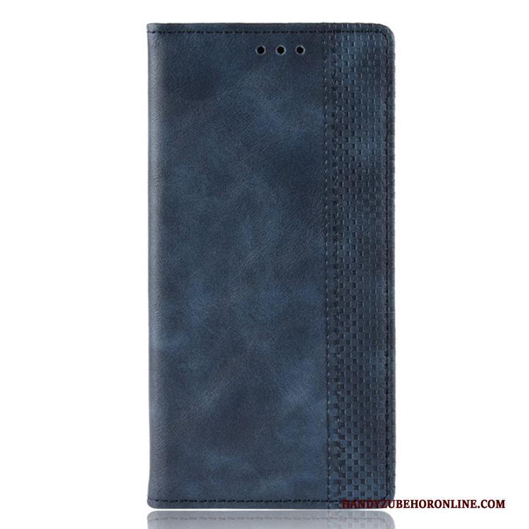 Redmi Note 8t Hoes Mini Hoesje Telefoon Kaart Rood Zwart Portemonnee
