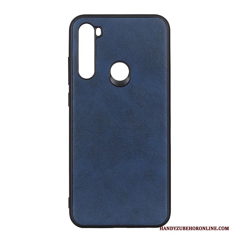 Redmi Note 8t Hoesje Telefoon Wijnrood All Inclusive Leer Hard Mini