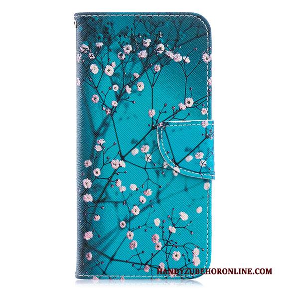 Redmi Note 9 Hoes Hoesje Telefoon Anti-fall Leren Etui Blauw Siliconen All Inclusive