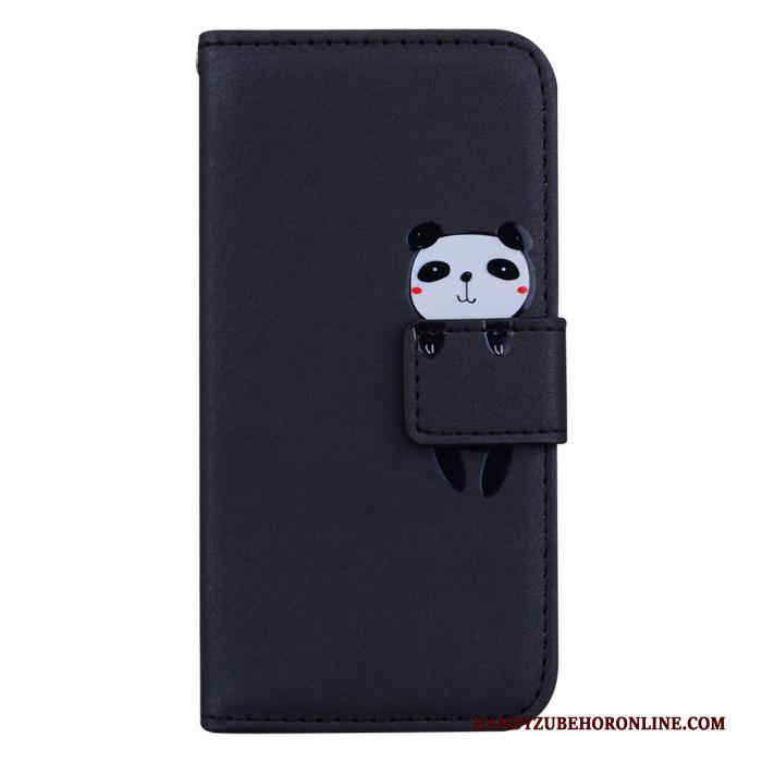 Redmi Note 9 Pro Folio Leren Etui Spotprent Hoesje Telefoon Rood Grijs Kaart