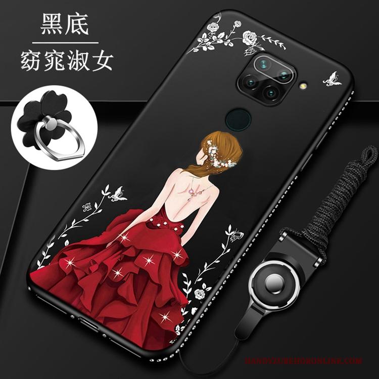 Redmi Note 9 Trend Bescherming Hoesje Telefoon Anti-fall Mini Siliconen Klittenband