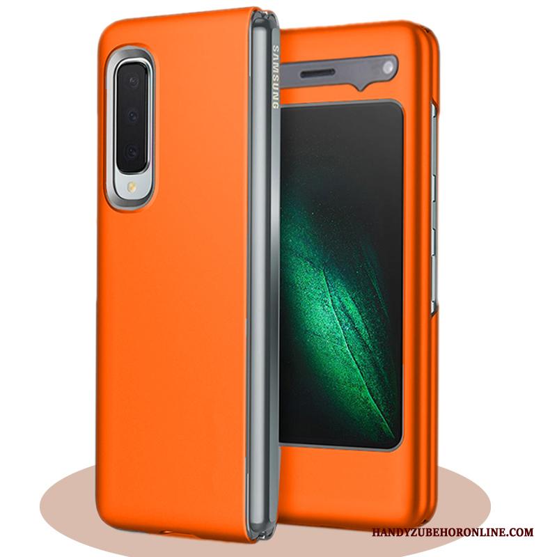 Samsung Fold Dun Purper Vouw Schrobben Ster All Inclusive Hoesje