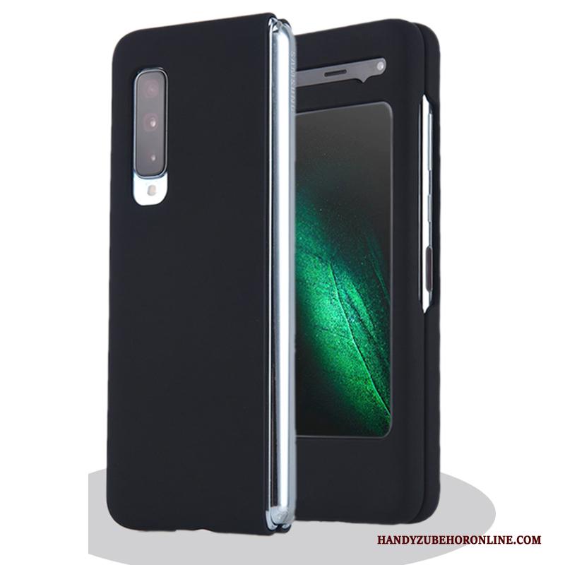 Samsung Fold Dun Purper Vouw Schrobben Ster All Inclusive Hoesje