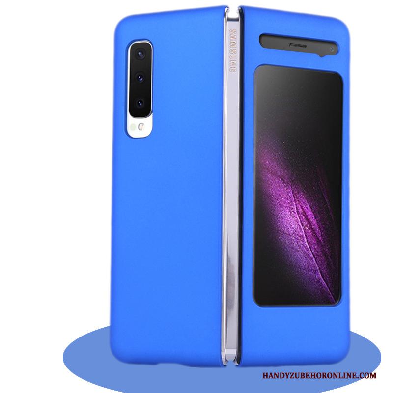 Samsung Fold Dun Purper Vouw Schrobben Ster All Inclusive Hoesje