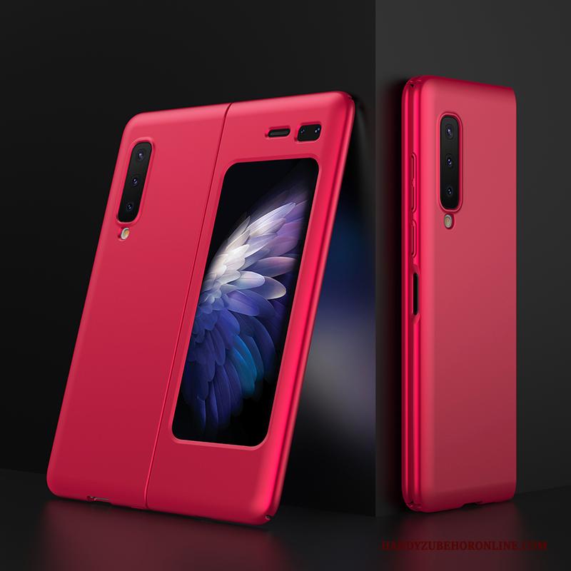 Samsung Fold Vouw Lovers Hoes Trendy Merk Rood All Inclusive Hoesje