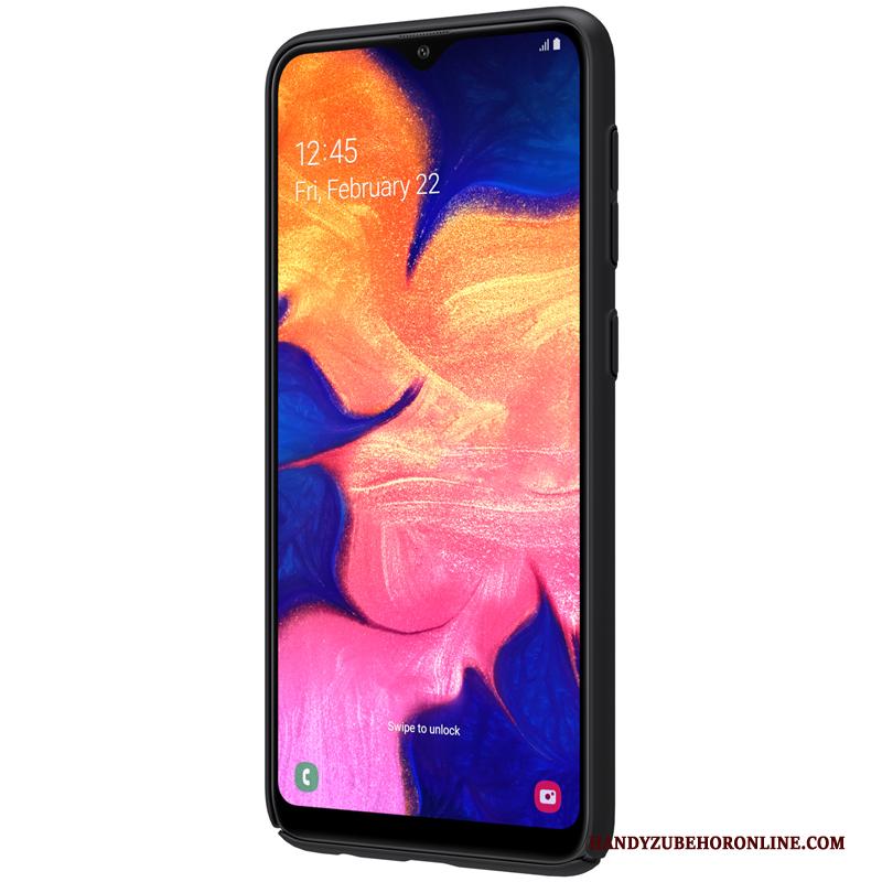 Samsung Galaxy A10 High End Hoes Wit Mobiele Telefoon Hoesje Bescherming Schrobben