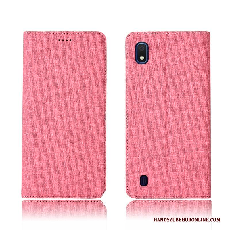 Samsung Galaxy A10 Hoesje Clamshell Nieuw Zacht Anti-fall Hoes Schrobben Bescherming