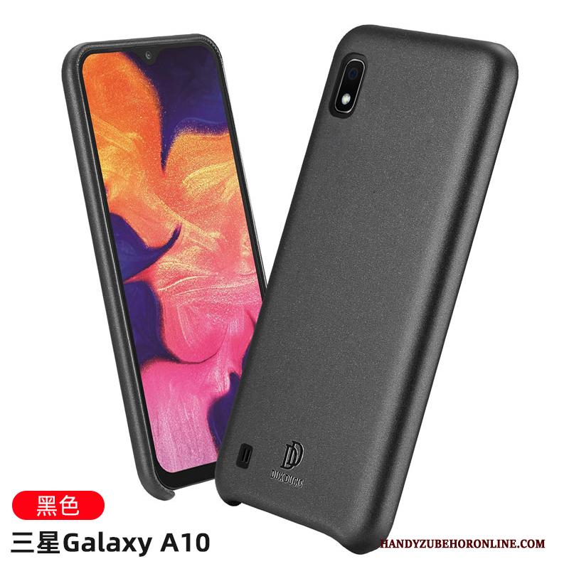 Samsung Galaxy A10 Hoesje Leer Bescherming Mobiele Telefoon Roze Ster Anti-fall Bedrijf