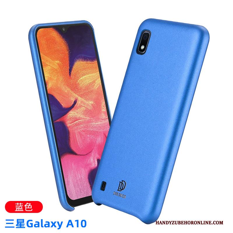 Samsung Galaxy A10 Hoesje Leer Bescherming Mobiele Telefoon Roze Ster Anti-fall Bedrijf