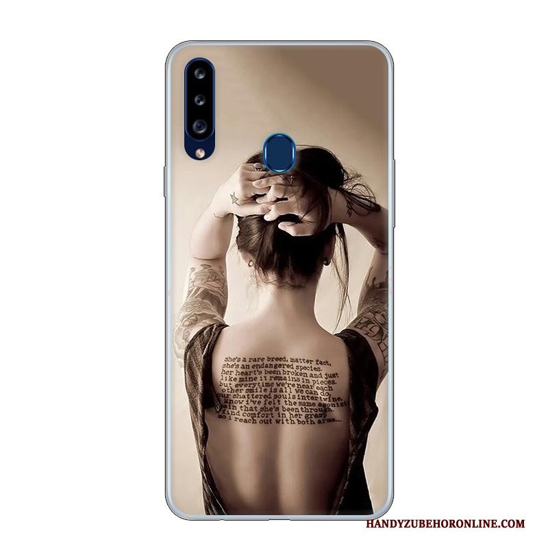 Samsung Galaxy A20s Hoes Anti-fall Persoonlijk Pas Ster Hoesje Telefoon Bescherming