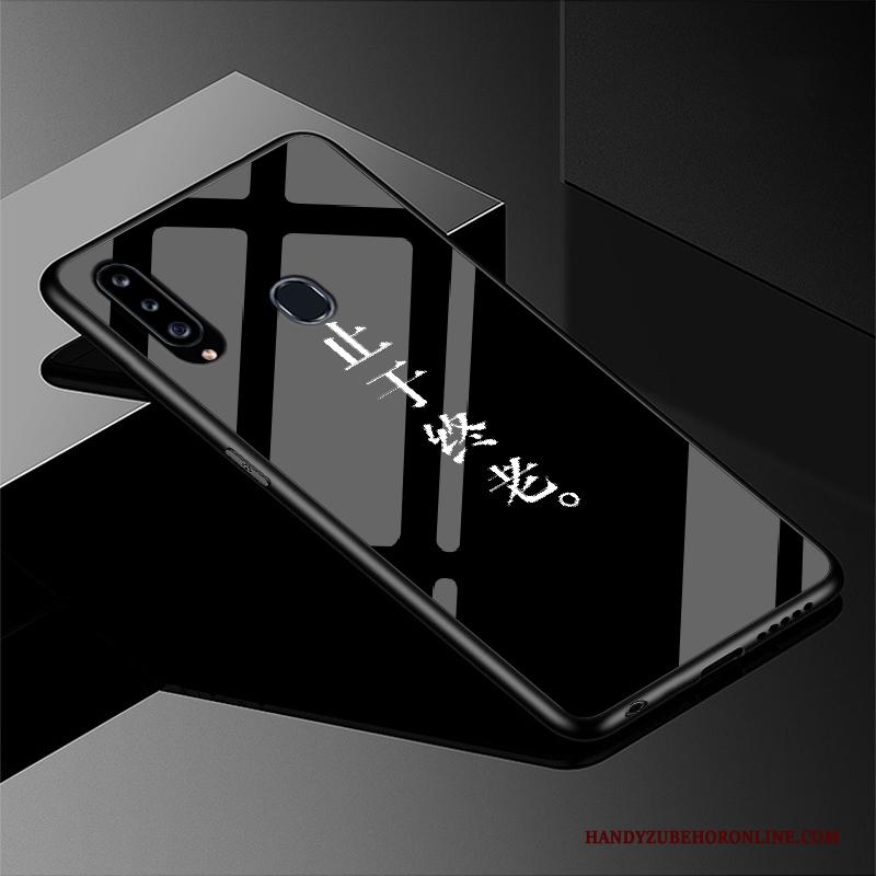 Samsung Galaxy A20s Hoesje Zwart Hoes Siliconen Bedrijf All Inclusive Bescherming Eenvoudige