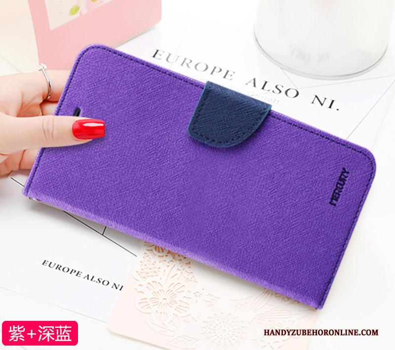 Samsung Galaxy A20s Purper Ster Siliconen Leren Etui Hoesje Telefoon Folio