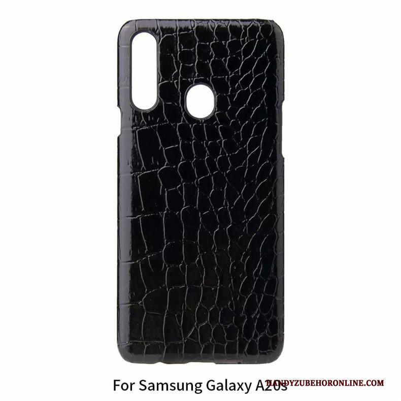 Samsung Galaxy A20s Schrobben Ster Luipaard Hoesje Bescherming Telefoon Trendy Merk