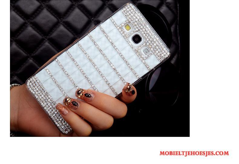 Samsung Galaxy A3 2015 Bescherming Hoesje Telefoon Kleur Ster Achterklep Hard Dun