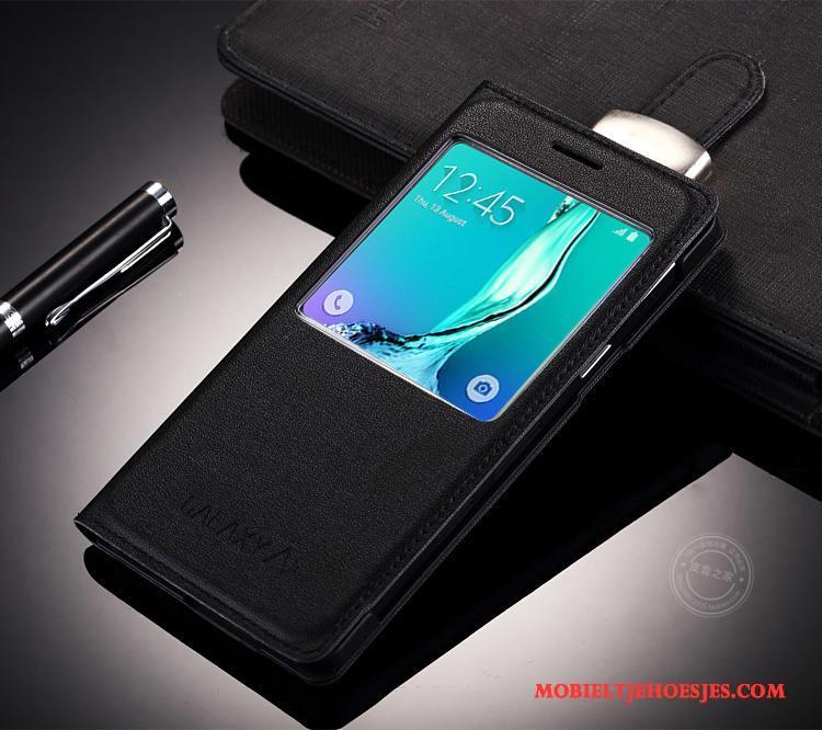 Samsung Galaxy A3 2015 Hoes Bescherming Hoesje Telefoon Nieuw Ster Folio Leren Etui