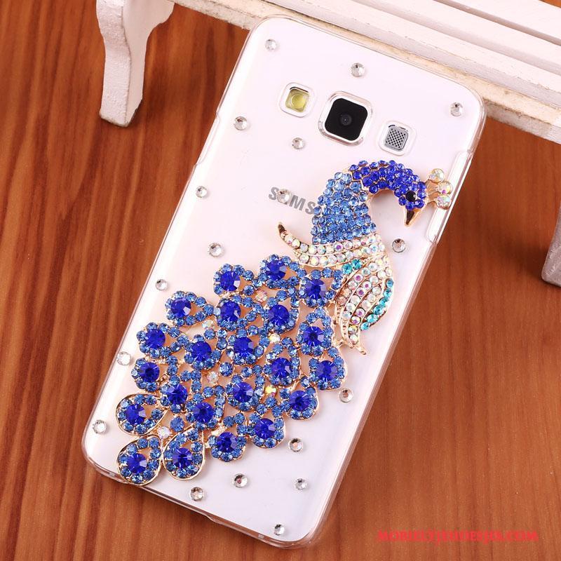 Samsung Galaxy A3 2015 Met Strass Hard Ster Hoesje Bescherming Anti-fall Telefoon