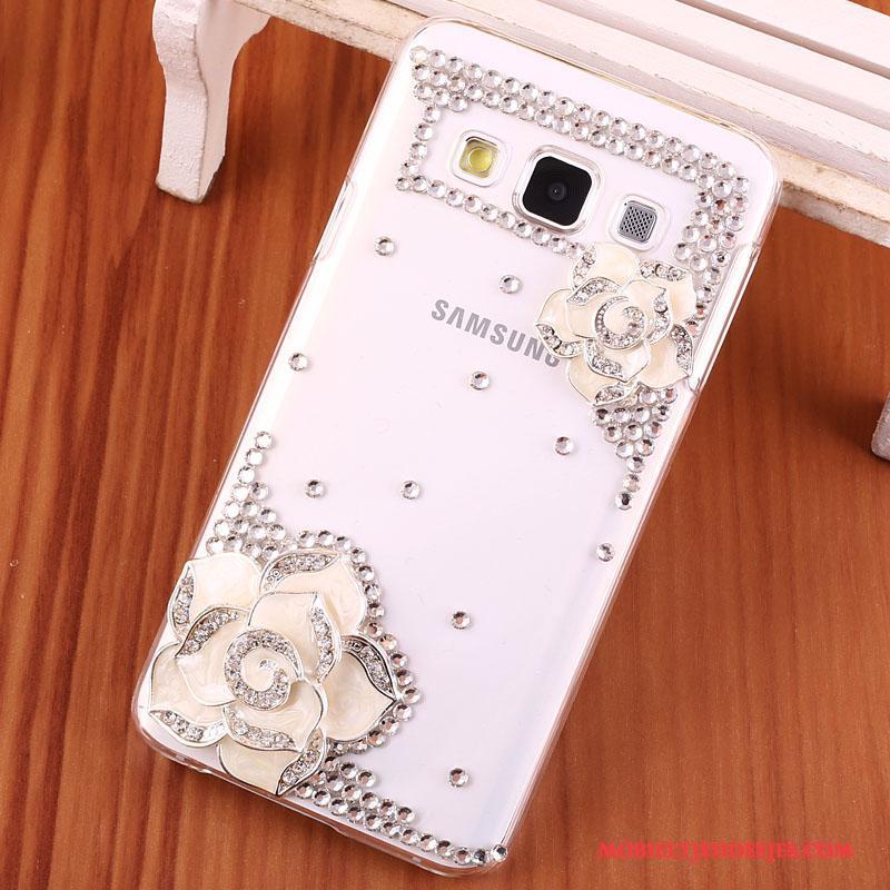 Samsung Galaxy A3 2015 Met Strass Hard Ster Hoesje Bescherming Anti-fall Telefoon