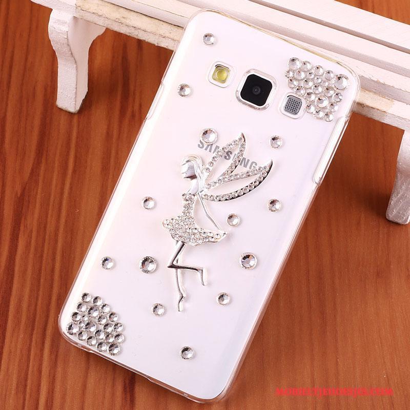 Samsung Galaxy A3 2015 Met Strass Hard Ster Hoesje Bescherming Anti-fall Telefoon