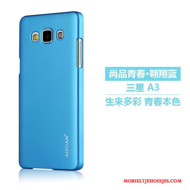 Samsung Galaxy A3 2015 Zacht Mobiele Telefoon Bescherming Hoesje Schrobben Rood Ster