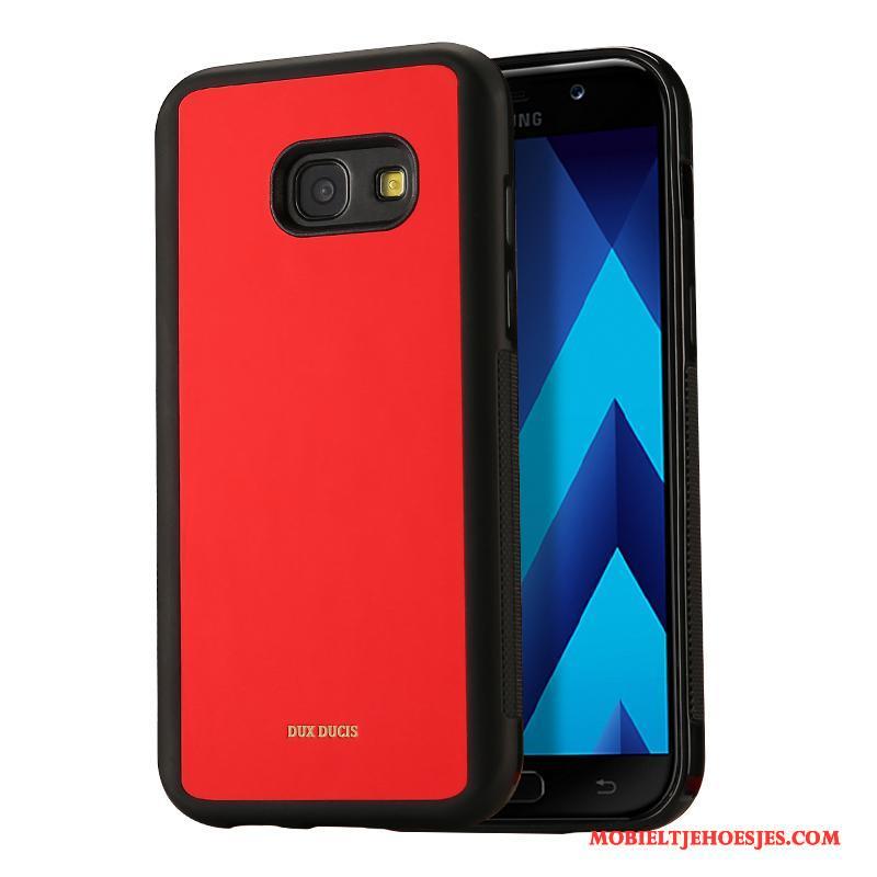 Samsung Galaxy A3 2017 Hoesje Anti-fall Mobiele Telefoon Zacht Hoes Bescherming Zwart Ster