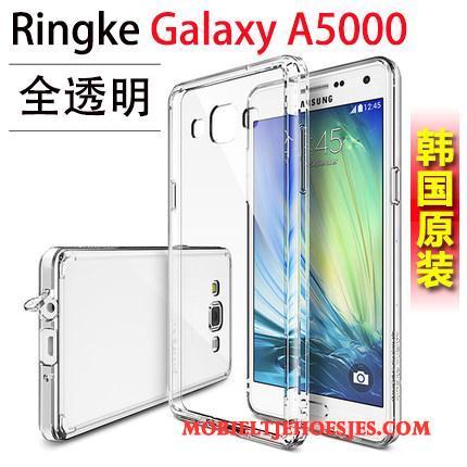 Samsung Galaxy A3 2017 Ster Anti-fall Hoes Hoesje Telefoon Siliconen Wit Bescherming