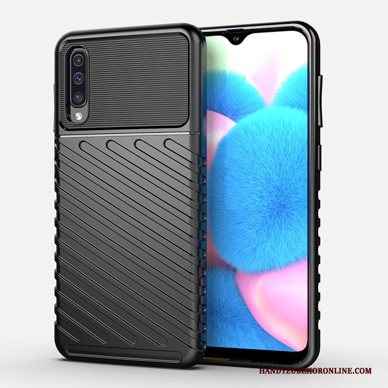 Samsung Galaxy A30s Blauw Anti-fall Ster Hoesje Telefoon Voor Mobiele Telefoon