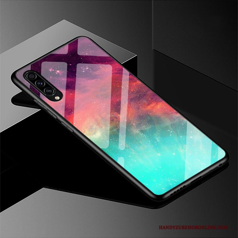 Samsung Galaxy A30s Glas Bescherming Hoes Spotprent Scheppend Hoesje Telefoon Persoonlijk