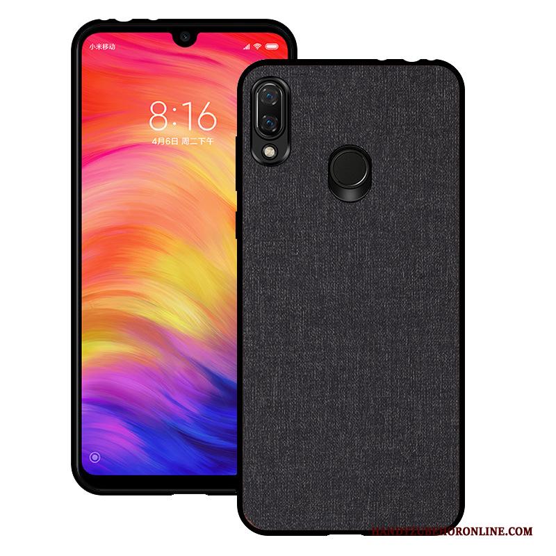 Samsung Galaxy A40 Mode Hoes Groen Effen Kleur Hoesje Patroon Telefoon