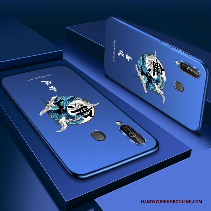 Samsung Galaxy A40s Hard Trend Hoesje Telefoon Schrobben Dun Ster