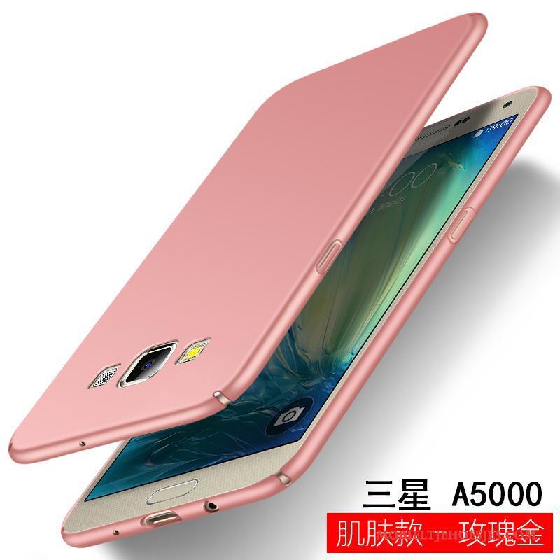 Samsung Galaxy A5 2015 Siliconen Mooie Anti-fall Trend Rose Goud Ster Hoesje Telefoon