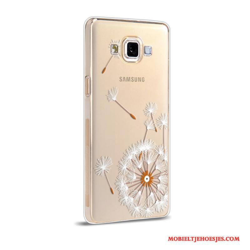 Samsung Galaxy A5 2015 Ster Siliconen Zacht Hoes Bescherming Hoesje Telefoon Anti-fall