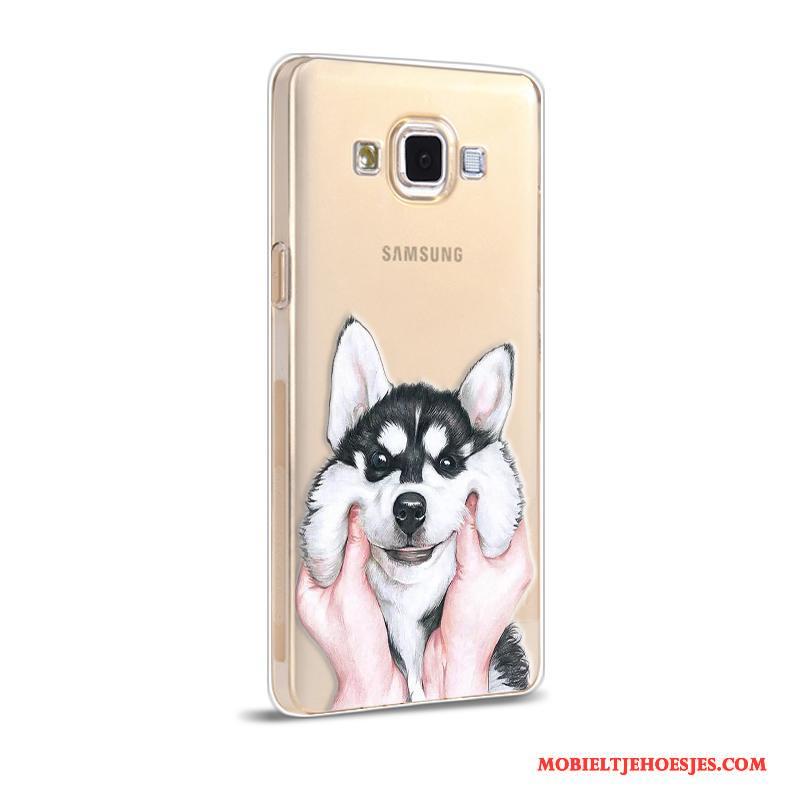Samsung Galaxy A5 2015 Ster Siliconen Zacht Hoes Bescherming Hoesje Telefoon Anti-fall
