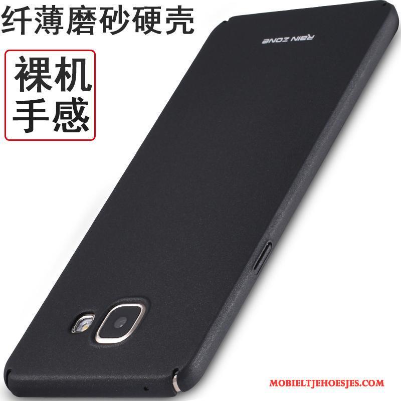 Samsung Galaxy A5 2016 Hoes Schrobben All Inclusive Hoesje Telefoon Rood Siliconen Bescherming