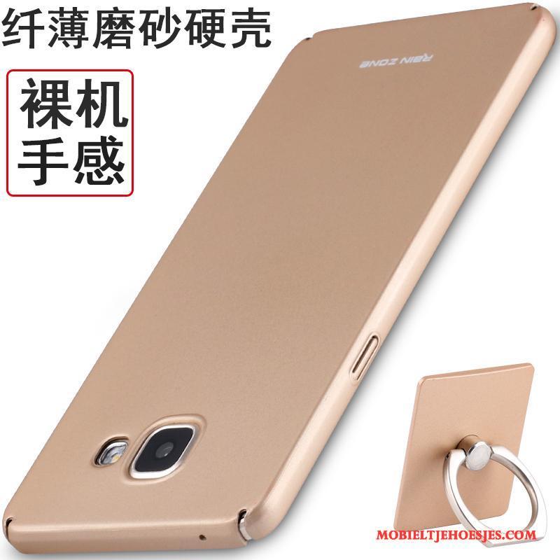 Samsung Galaxy A5 2016 Hoes Schrobben All Inclusive Hoesje Telefoon Rood Siliconen Bescherming