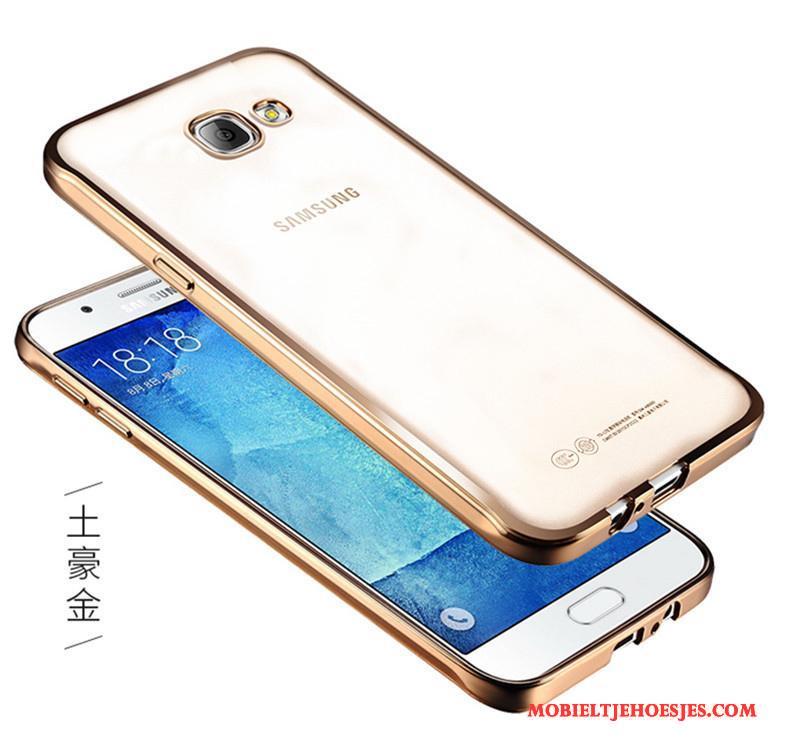 Samsung Galaxy A5 2016 Hoesje Telefoon All Inclusive Rose Goud Bescherming Siliconen Anti-fall Zacht