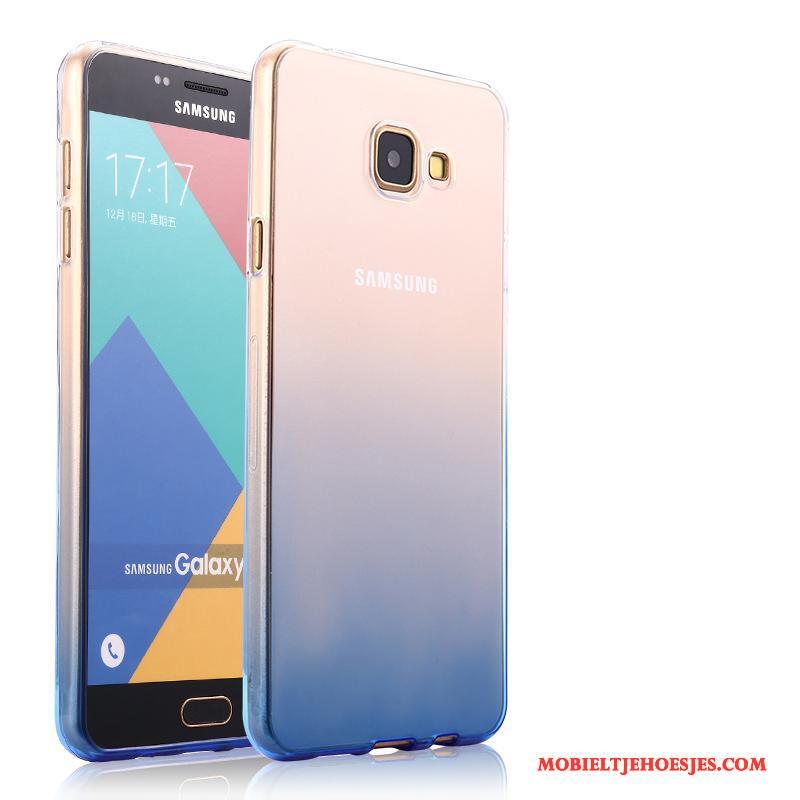 Samsung Galaxy A5 2016 Hoesje Zacht Telefoon Siliconen Bescherming Ster Rood