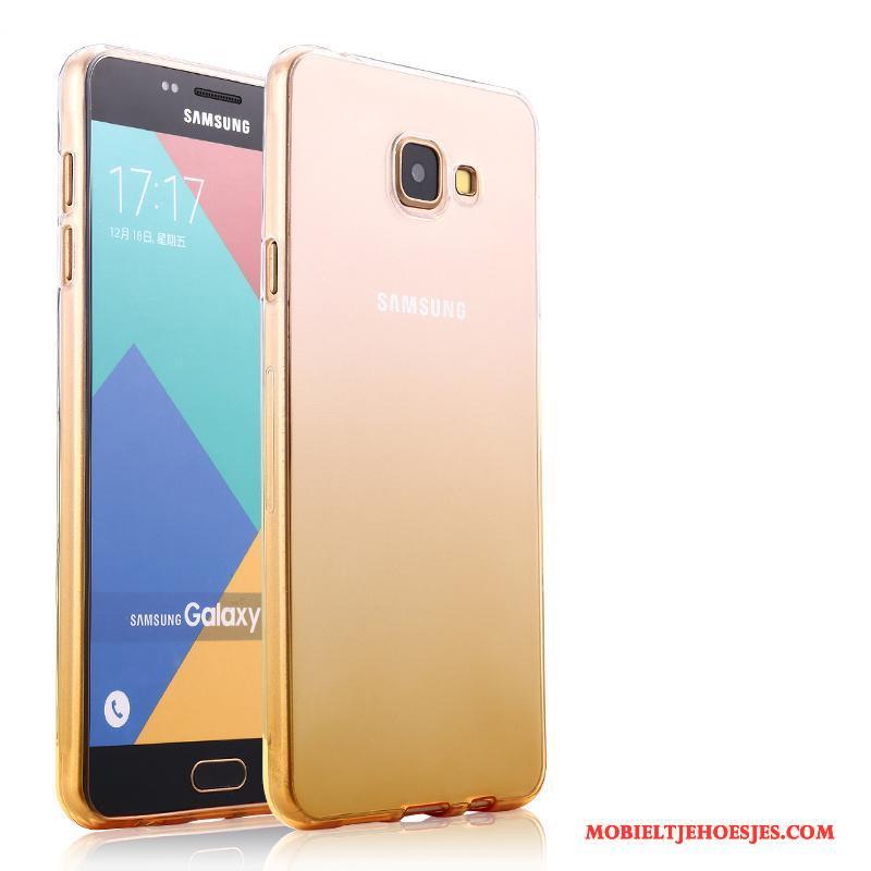 Samsung Galaxy A5 2016 Hoesje Zacht Telefoon Siliconen Bescherming Ster Rood